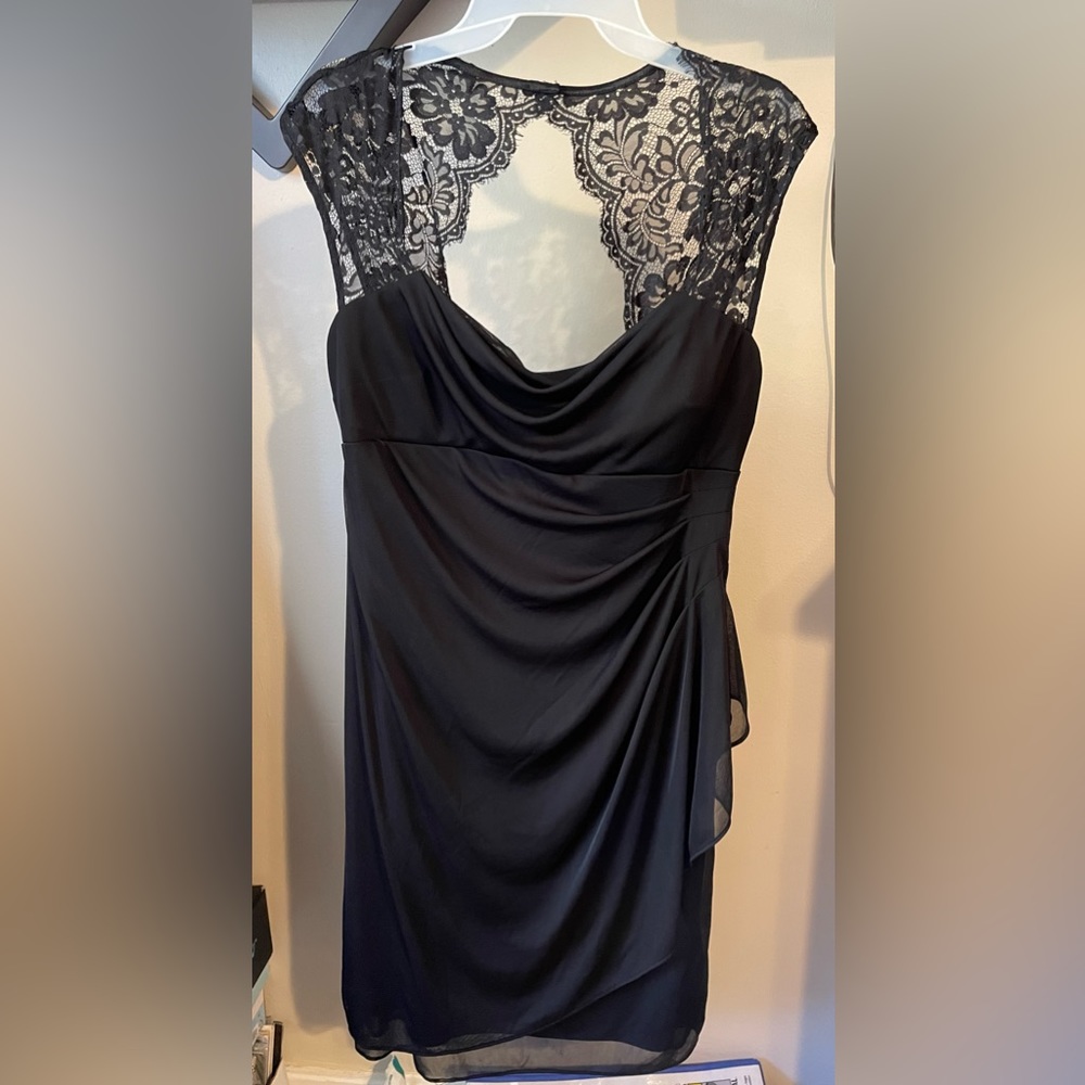 NWT Signature Valerie Black Dress Size 14